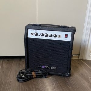 Huntington amp, portable, cord adapter